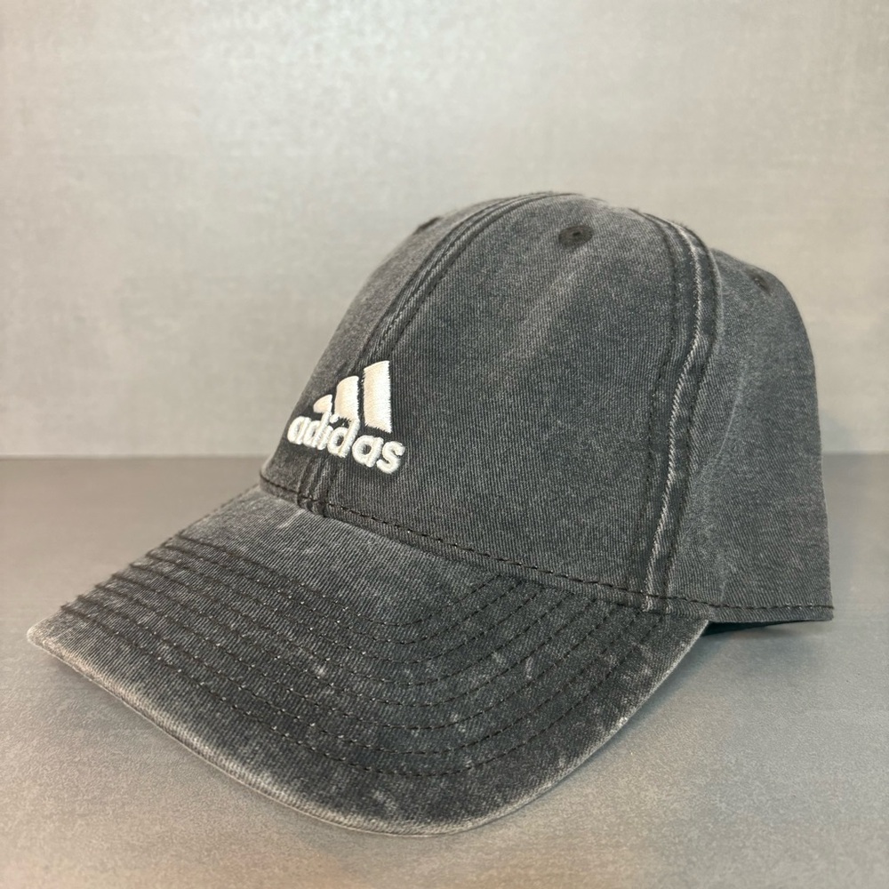 Adidas | Baseball Hat - Washed Black ; Adjustable